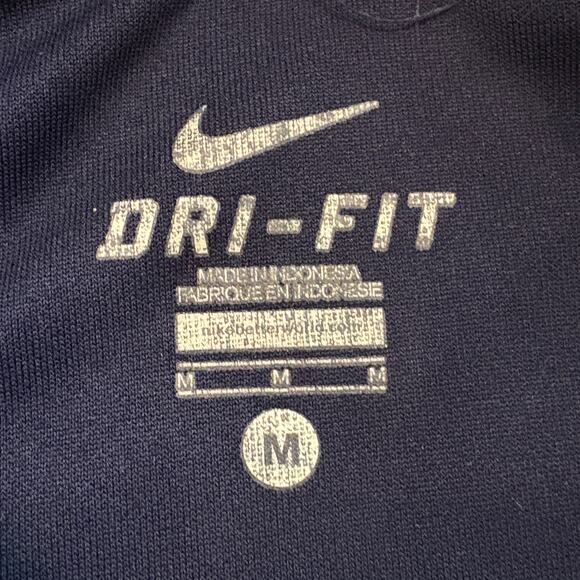 Nike Penn State Nitty Lions Soccer Track Jacket Mens Med Blue Dri Fit Full Zip - Picture 6 of 11